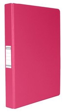 Bantex A4 2 O-Ring PVC 25mm Ringbinder - Metallic Pink