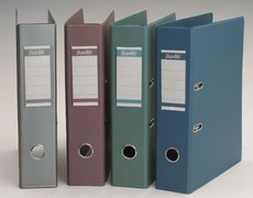 Bantex PVC Lever Arch File A4 70mm - Metallic Pink (Single)