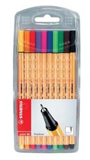 Stabilo Point 88 Fineliner - Wallet of 10
