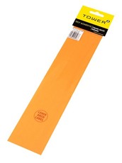Tower Lever Arch Labels - Fluorescent Orange (Pack of 12)