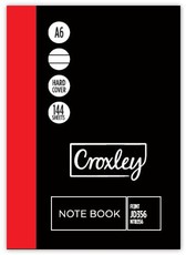 Croxley JD356 144 Page A6 Feint Hard Cover Note Book (20 Pack)
