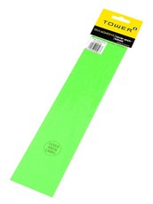 Tower Lever Arch Labels - Fluorescent Green (Pack of 12)
