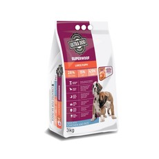 Ultra Dog Superwoof Large Breed Puppy Chicken & Rice 3KG