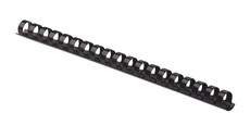 Fellowes 10mm 21 Loop Plastic Binding Combs - Black (Pack of 100)