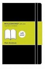 Moleskine Soft Black Extra Large Plain (19 x 25cm Softcover)