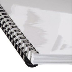 Parrot Plastic Binding Combs - 8mm - Black