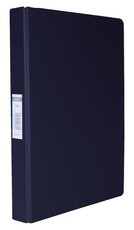 Bantex A4 2 O-Ring PVC 25mm Ringbinder - Black