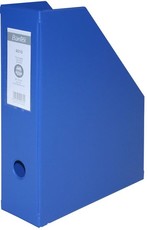 Bantex Magazine Filing Box (PVC) - Blue