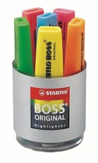 Stabilo Boss Highlighters - Tub of 6 Colours