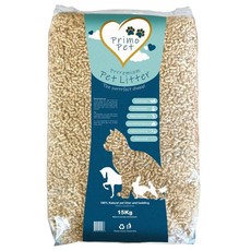 Premium Wood Pellet Cat Litter / 100% Natural 15Kgs