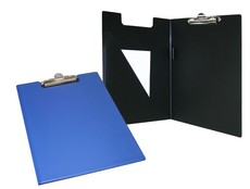 Bantex A4 PVC Folding Clipboard - Black