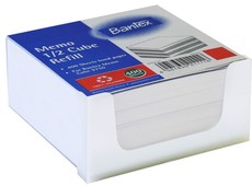Bantex Memo Half Cube Refill 400s - White