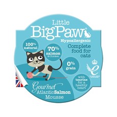 Little Big Paw Cat Mousse - Gourmet Atlantic Salmon