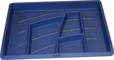 Bantex Organiser Tray - Blue (6 Compartments)