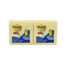 3M Post-it Pop-Up Note Refill - Yellow - 100 Sheets per pad