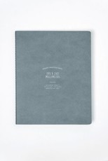 Ogami Professional Collection Grey - Mini 48 Pages Ruled Softcover Notebook