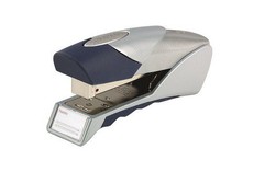 Rexel: Gazelle Half Strip Premium Desktop Metal Stapler - Silver/Blue