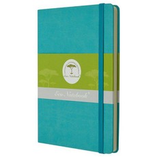 Eco Notebooks : A5 Eco Notebooks (Turquoise)