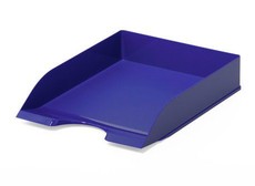 Durable Letter Tray - Translucent Blue