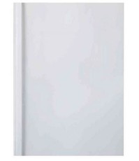 GBC 6mm Thermal Binding Covers - Silk White (25 Pack)