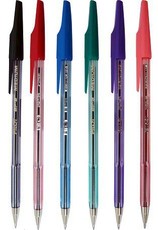 Pilot BP-S Medium Ballpoint Pens - Wallet of 6 Colours