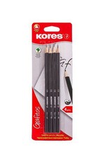 Kores Grafitos HB Pencils (Pack of 4)