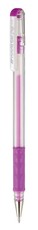 Pentel Hybrid Milky Gel Grip 0.8mm Pen - Violet