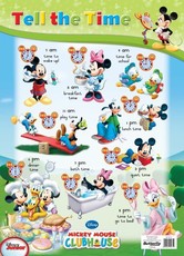 Butterfly Wallchart - Mickey Mouse Tell the Time