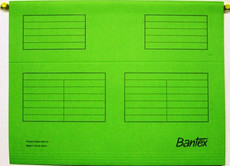 Bantex Suspension File A4 - Grass Green (Pack of 25)