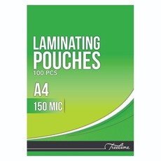 A4 150 Micron Laminating Pouches 216 x 303mm - Box of 100