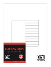 LEO: Box Envelope - Pack of 2 - 244mm x 336mm