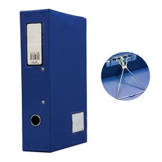 Blue PVC Spring Clip Filing Box