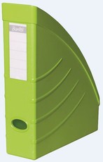 Bantex Optima Magazine Filing Box - Lime Green
