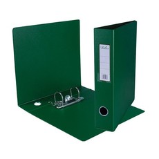 A4 Green Mini Lever Arch File PVC