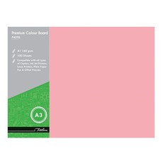 Treeline Pink A3 Pastel 160gsm Project Board - 100's