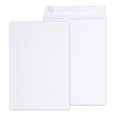 LEO C4 White Strip Seal - Open Short Side Envelopes - Box of 250