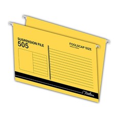 Treeline - Yellow Foolscap Suspension File 505 - Box of 25