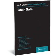 RBE: Triplicate Book Cash Sale - A5