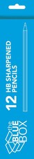 The Blue Box Pencils HB Sharpened 12's Economy