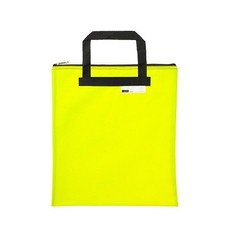 Meeco - x/Large Library Book Carry Bag - Neon Yellow