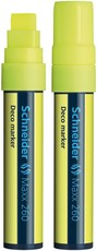 Schneider Maxx 260 Deco Marker - Yellow