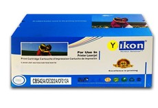HP 125A (CB542A) Compatible Laser Toner Cartridge - Yellow