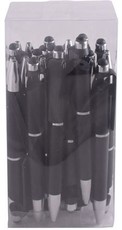 Black Pens (PN074B x 24, ST335-8cm)