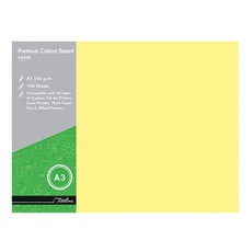 Treeline Yellow A3 Pastel 160gsm Project Board - 100's