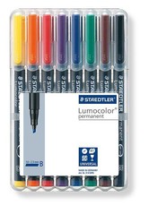 Staedtler Lumocolor 8 Permanent Broad Markers