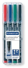 Staedtler Lumocolor 4 Permanent Broad Markers