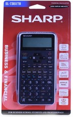 Sharp EL-738XTB Business and Financial Calculator