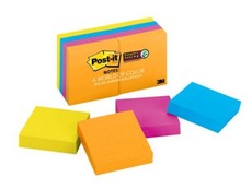 3M Post-it Super Sticky Notes, Rio de Janeiro Collection,