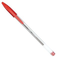 BIC Crystal Medium Xtra Life Ballpoint Pens - Red (Box of 20)