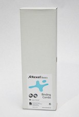 Rexel: 25mm 21 Loop PVC Binding Combs - White (Pack of 50)